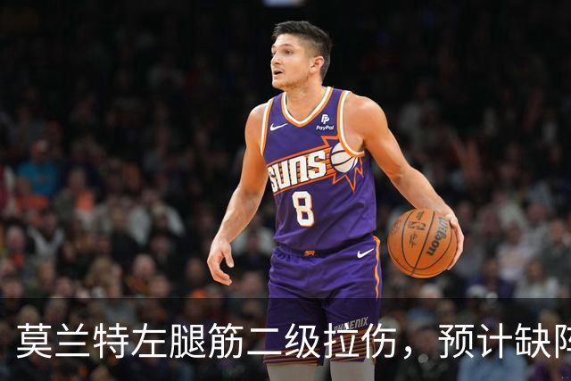 莫兰特左腿筋二级拉伤,预计缺阵四周